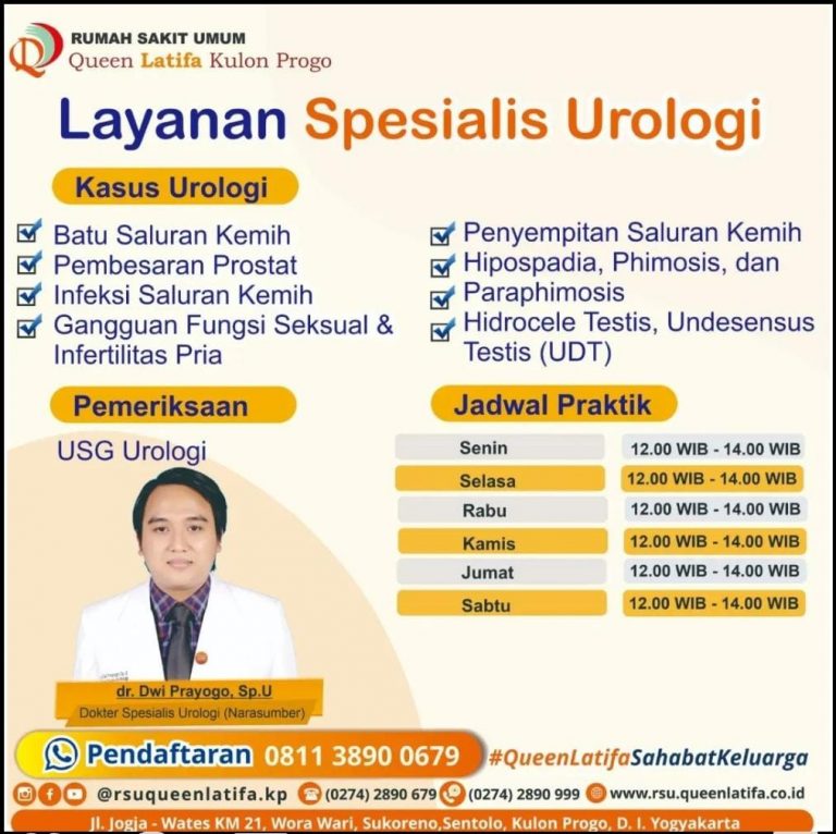 UPDATE LAYANAN SPESIALIS UROLOGI