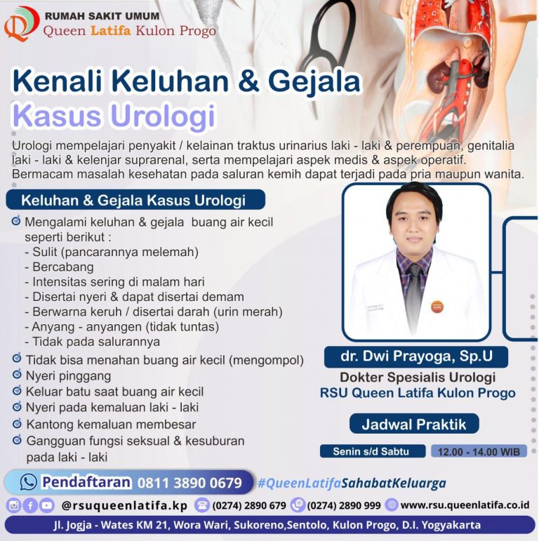 KENALI KELUHAN DAN GEJALA KASUS UROLOGI