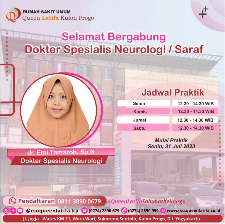 SELAMAT BERGABUNG DOKTER SPESIALIS NEUROLOGI/SARAF