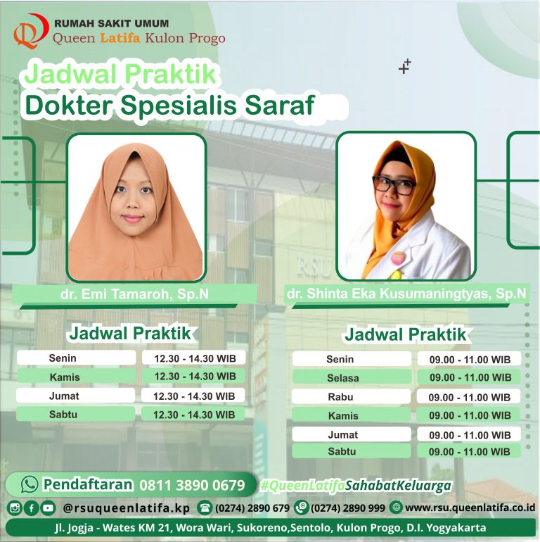 JADWAL DOKTER SPESIALIS SARAF