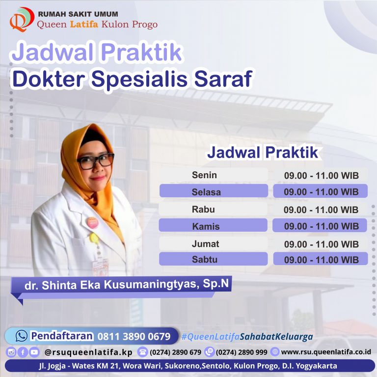 JADWAL DOKTER SPESIALIS SARAF