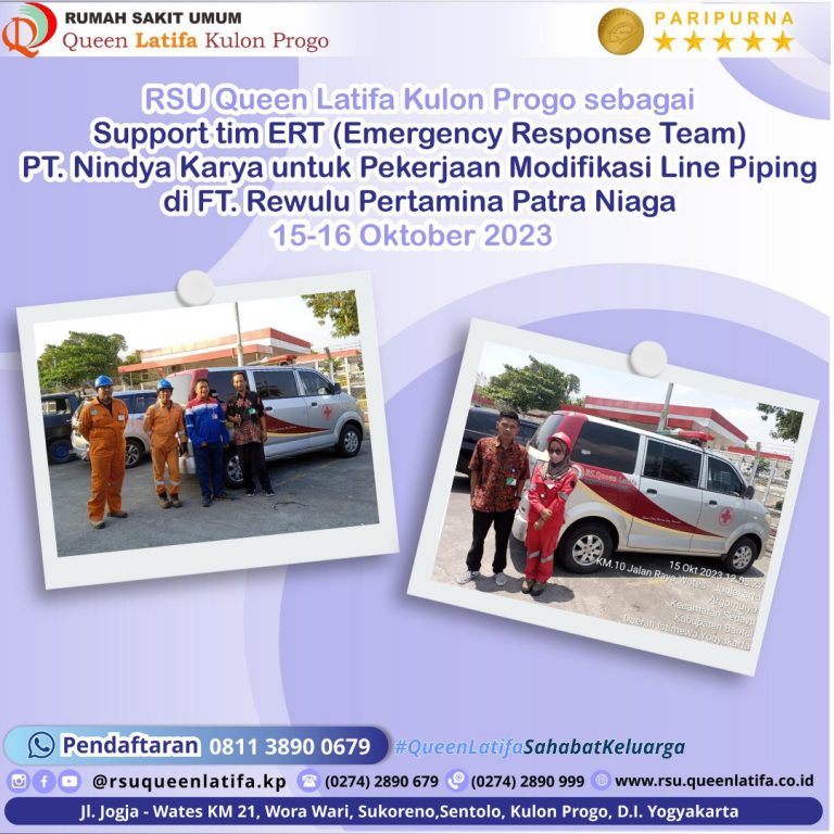 AGENDA SUPORT TIM EMERGENCY RESPONSE TEAM PT NINDYA KARYA