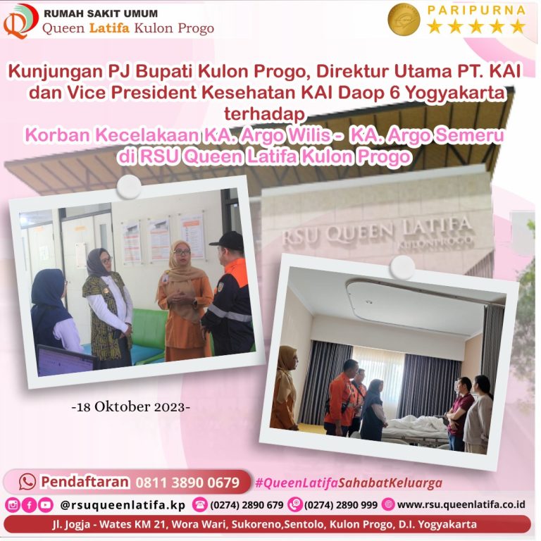 Kegiatan Kunjungan Korban KAI