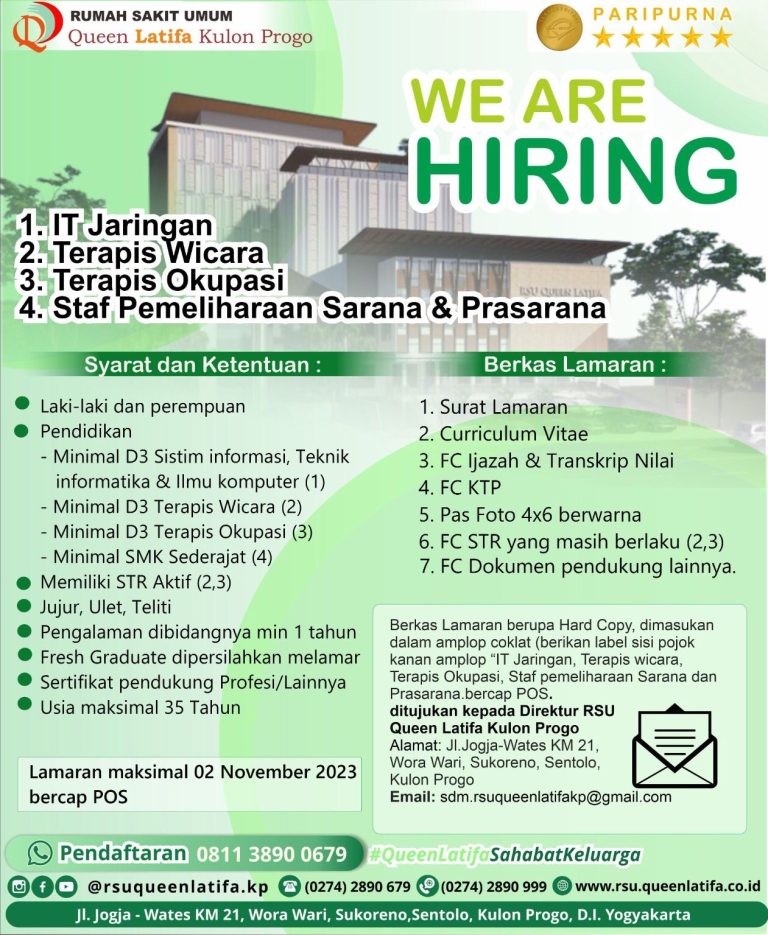 Informasi Lowongan Pekerjaan