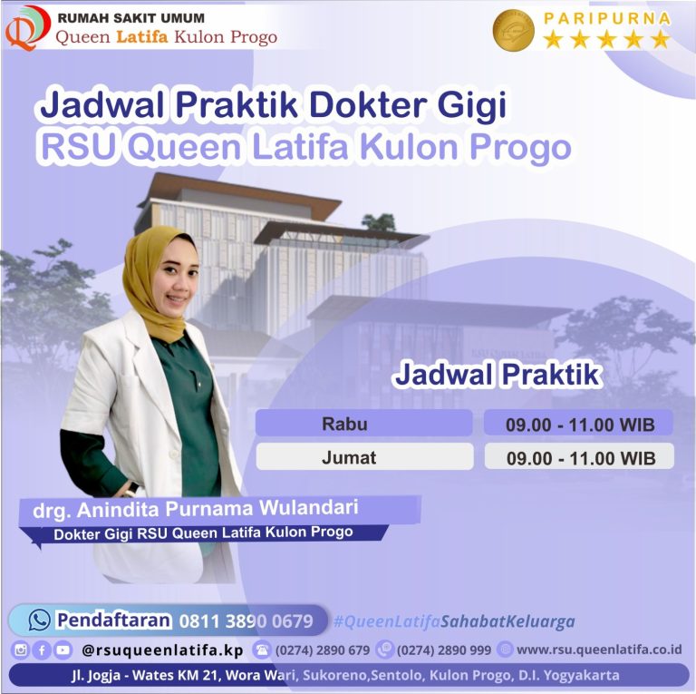 Jadwal Layanan Dokter Gigi