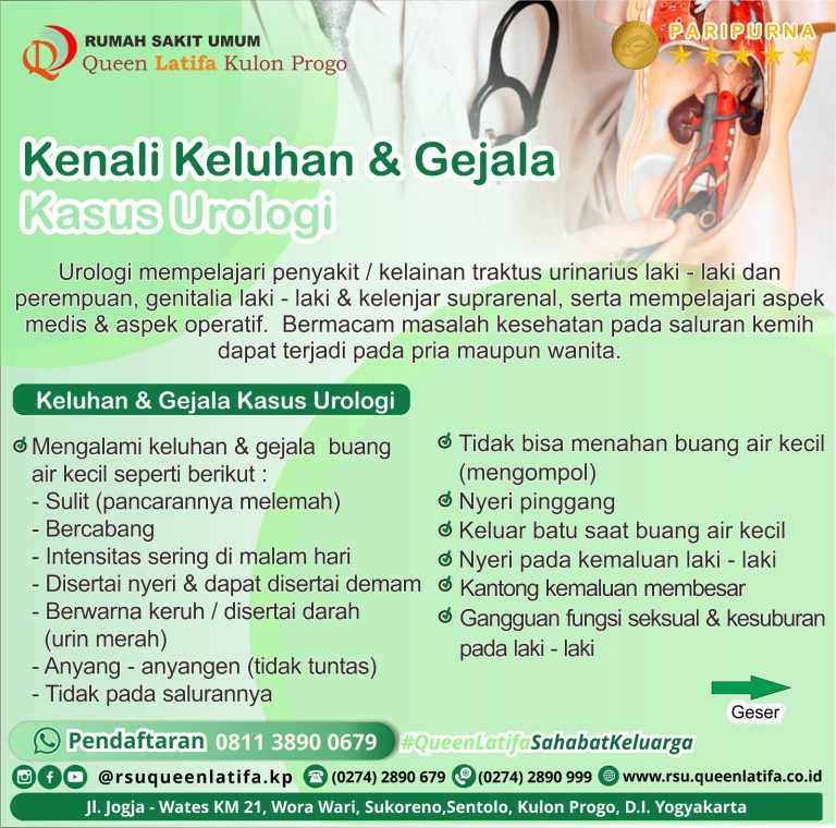 Kenali Keluhan dan Gejala Urologi