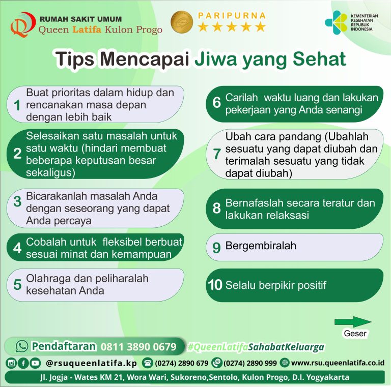 Tips Mencapai Jiwa yang Sehat