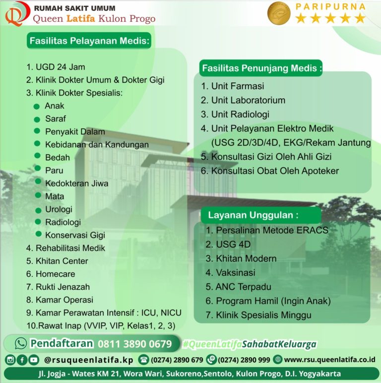 Fasilitas Pelayanan RSQLKP