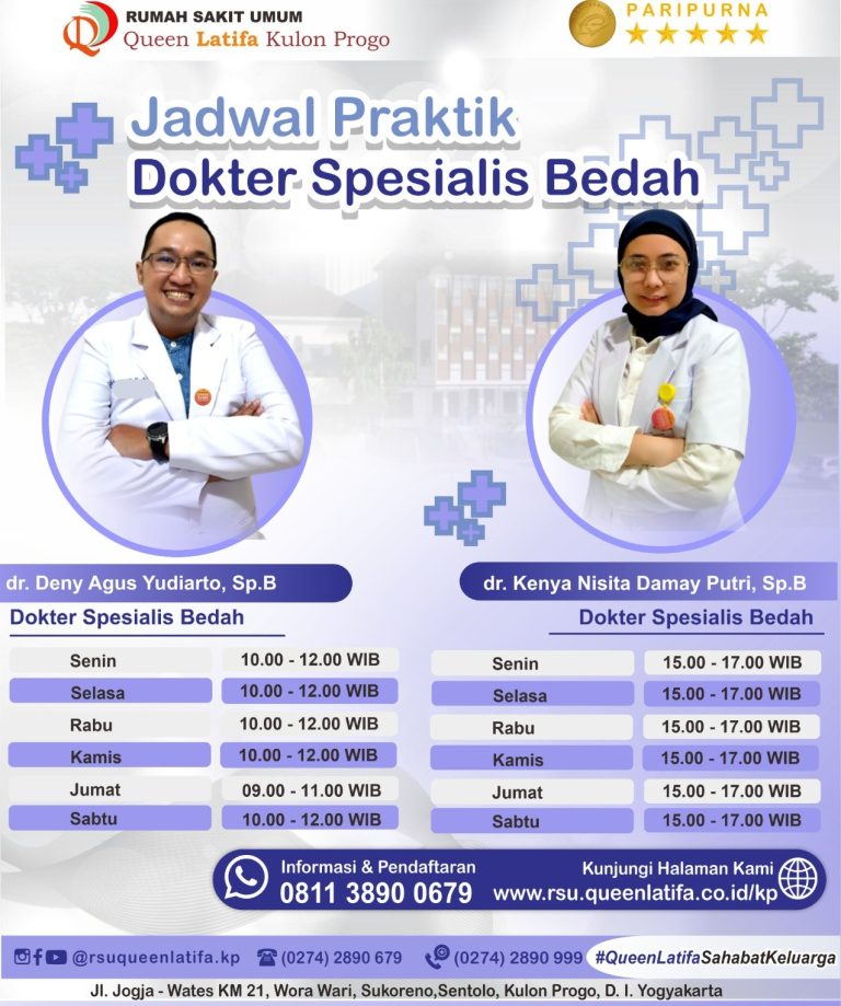 Jadwal Dokter Spesialis Bedah
