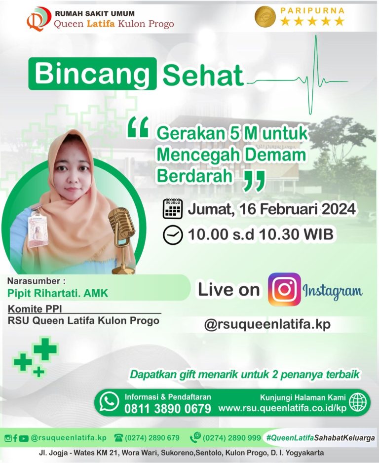 Edukasi 5 M Cegah Demam Berdarah