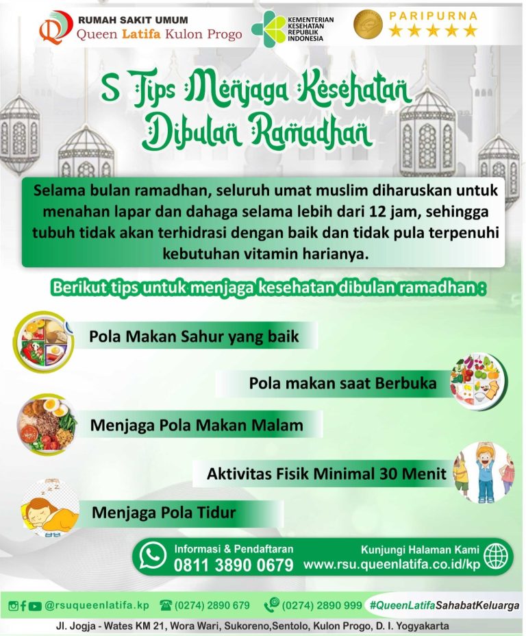 Tips Menjaga Kesehatan di bulan Ramadhan