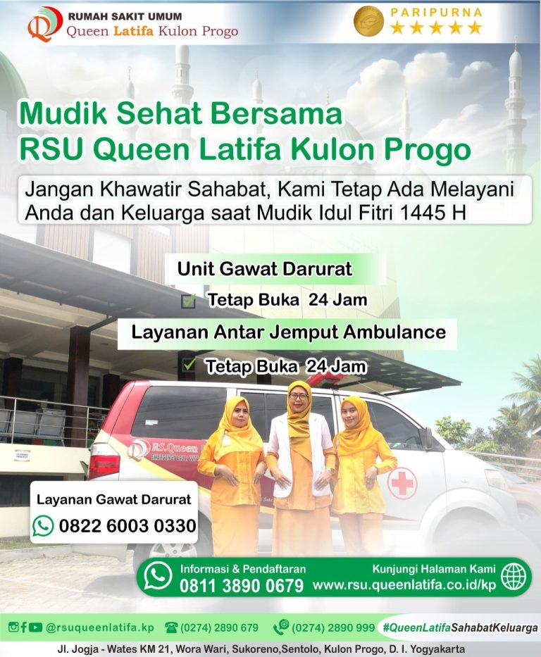Mudik Sehat Bersama RSU Queen Latifa Kulon Progo