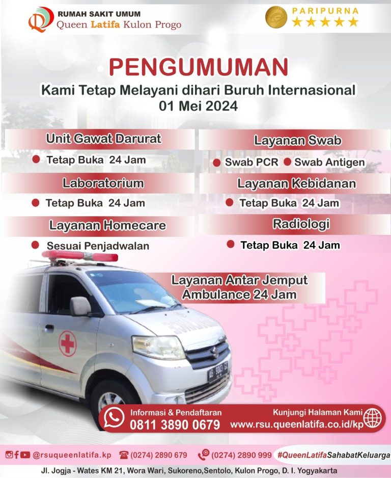 Layanan di Hari Libur Buruh