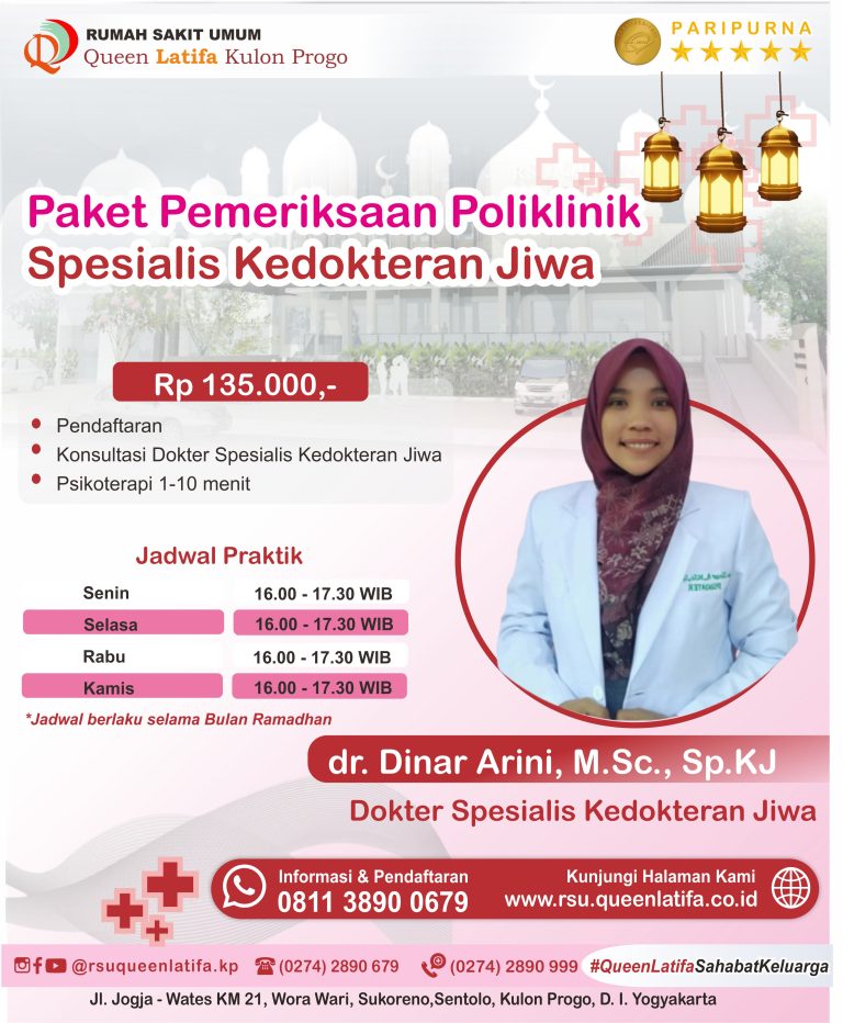 Paket Pemeriksaan Spesialis Kedokteran Jiwa