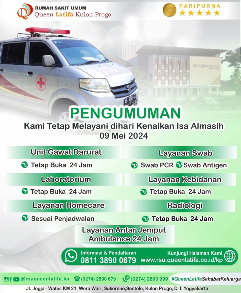 Tetap Melayani di Hari Libur 09 Mei 2024
