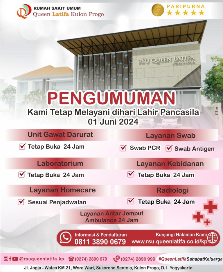 Tetap Melayani di Libur 1 Juni 2024