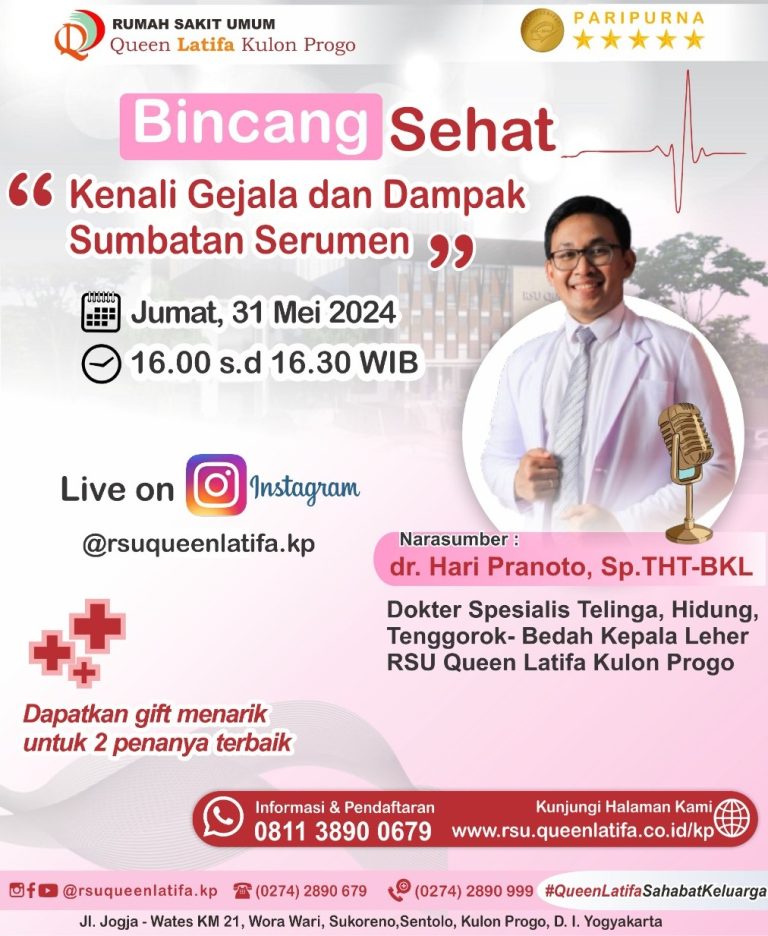 Bincang Sehat bersama dr. Hari Pranoto, Sp. THT-BKL