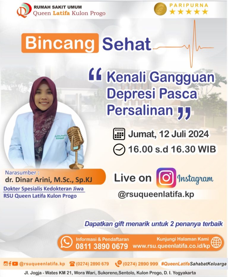 Edukasi Gangguan Depresi Pasca Persalinan