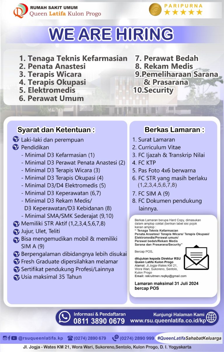 Informasi Lowongan Pekerjaan