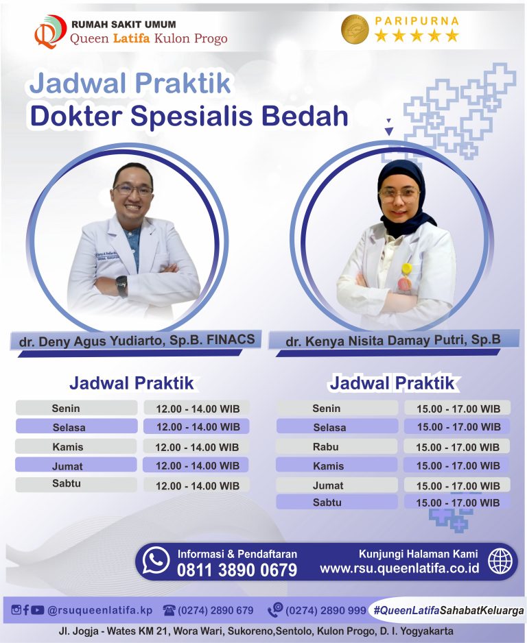 Jadwal Poliklinik Bedah Umum