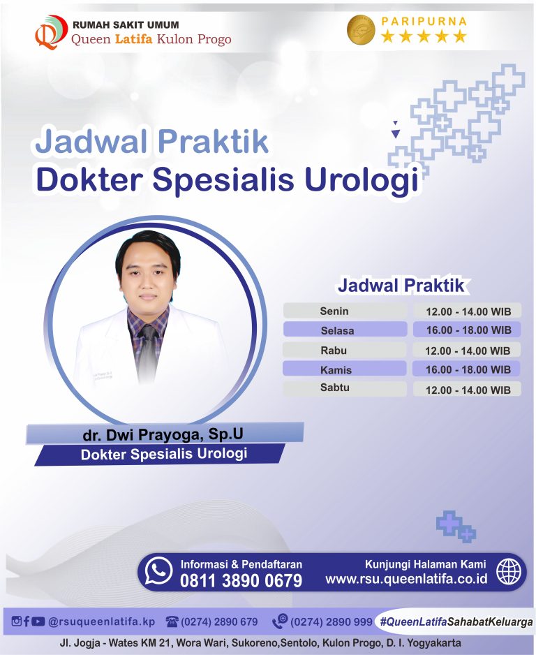 Jadwal Layanan Dokter Spesialis Urologi