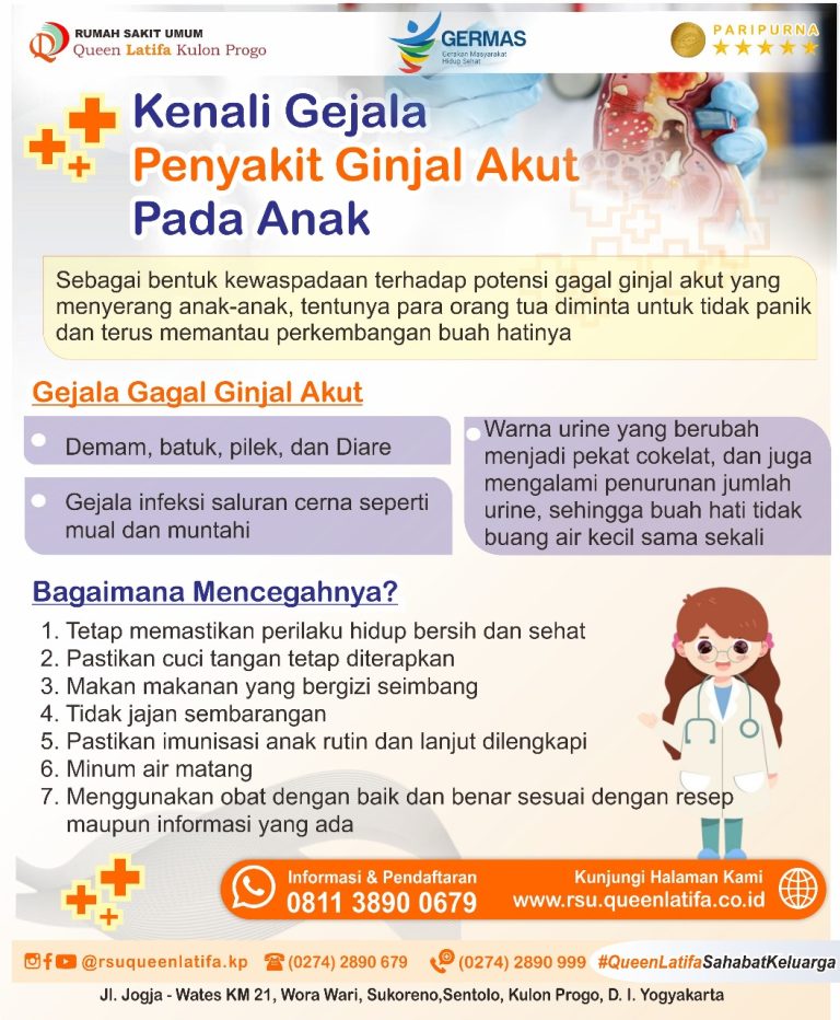 Edukasi Kenali tanda dan Gejala Ginjal Akut
