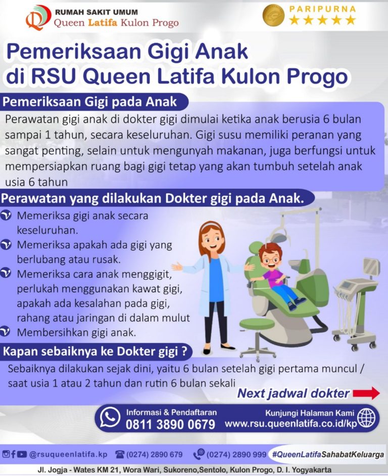 Layanan Pemeriksaan Gigi Anak