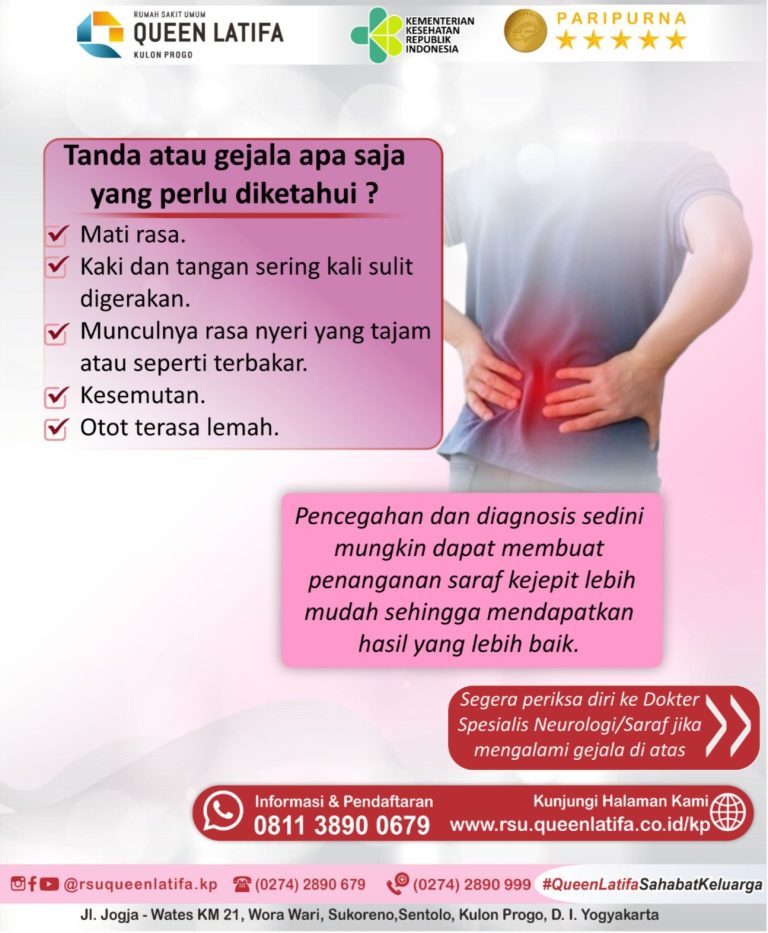 Edukasi Penyakit Saraf Kejepit