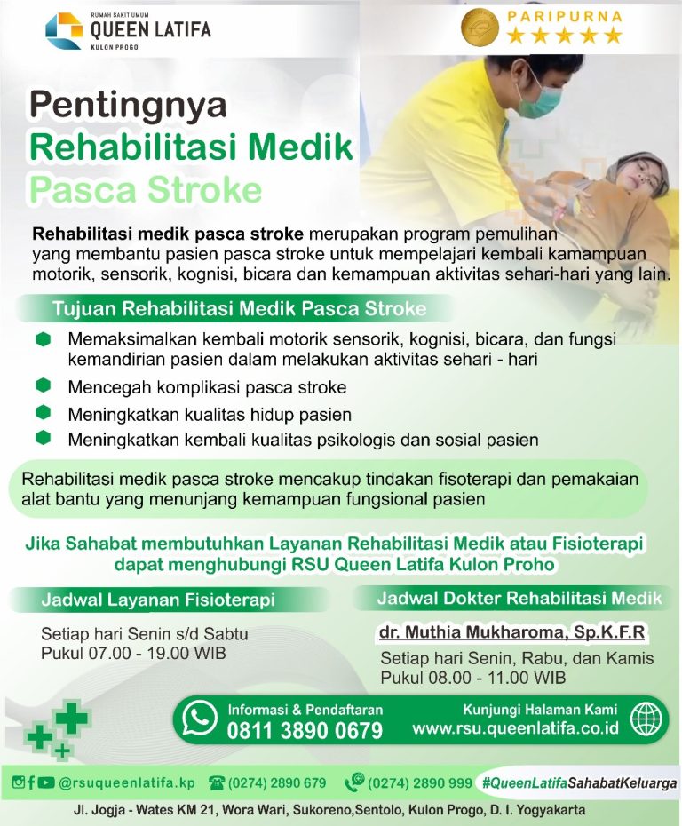 Pentingnya Rehabilitasi Medik Pasca Stroke