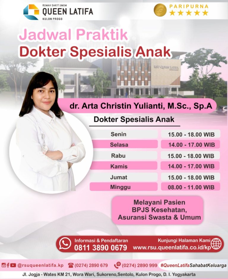 Jadwal Dokter Spesialis Anak
