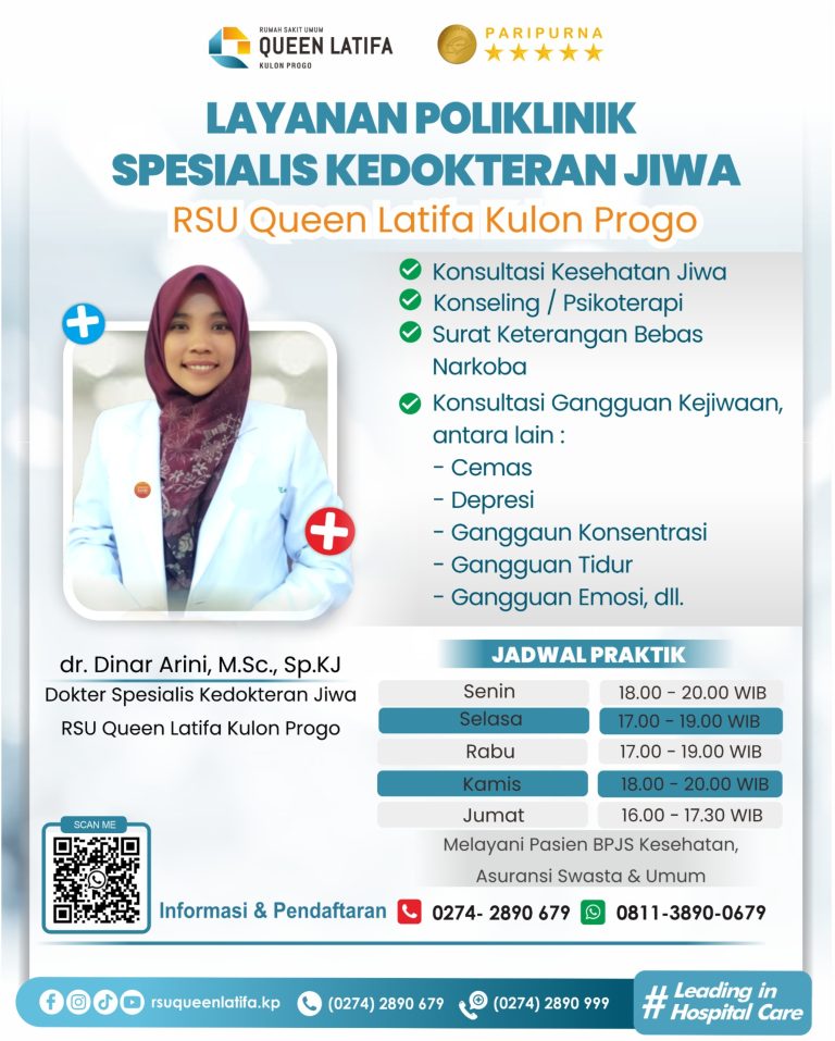Layanan Poliklinik Dokter Spesialis Kedokteran Jiwa
