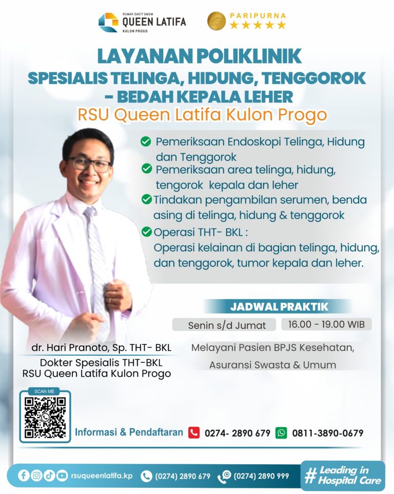 Layanan Poliklinik Dokter Spesialis THT