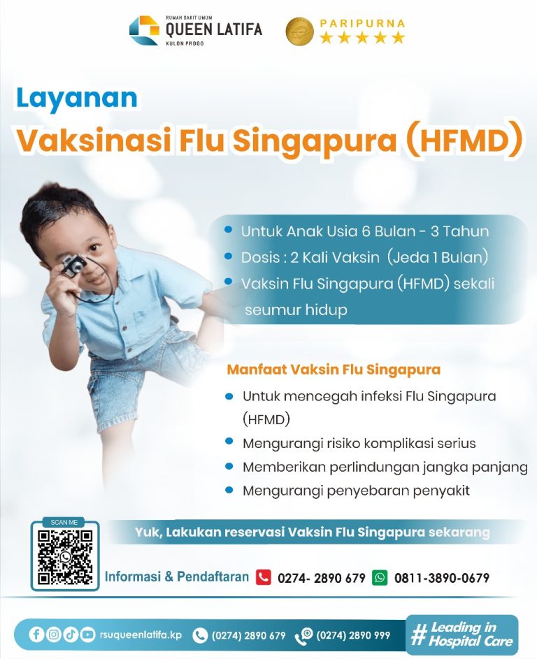 Layanan Vaksinasi Flu Singapura (HFMD)