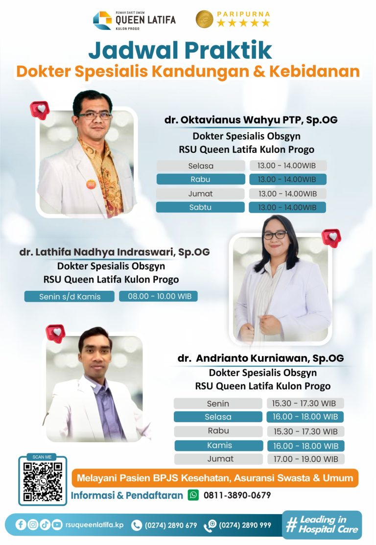 Jadwal Layanan Dokter Spesialis Obsgyn