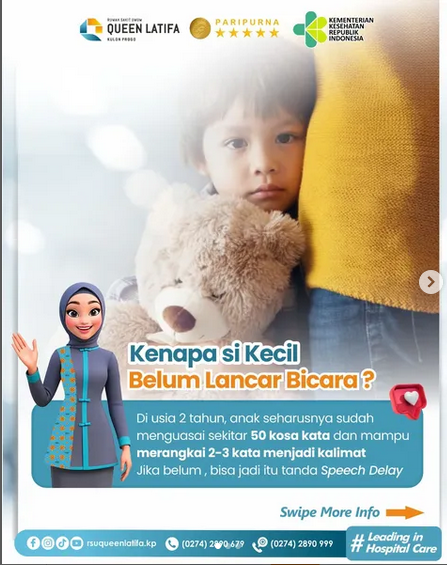 Edukasi : Kenapa sih si kecil belum lancar berbicara?